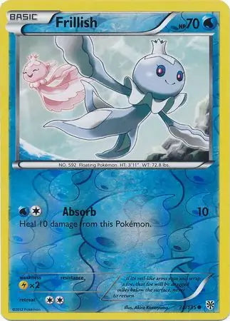 Plasma Storm Frillish #38/135 reverse holo